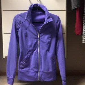 Lululemon gorgeous purple zippered jacket